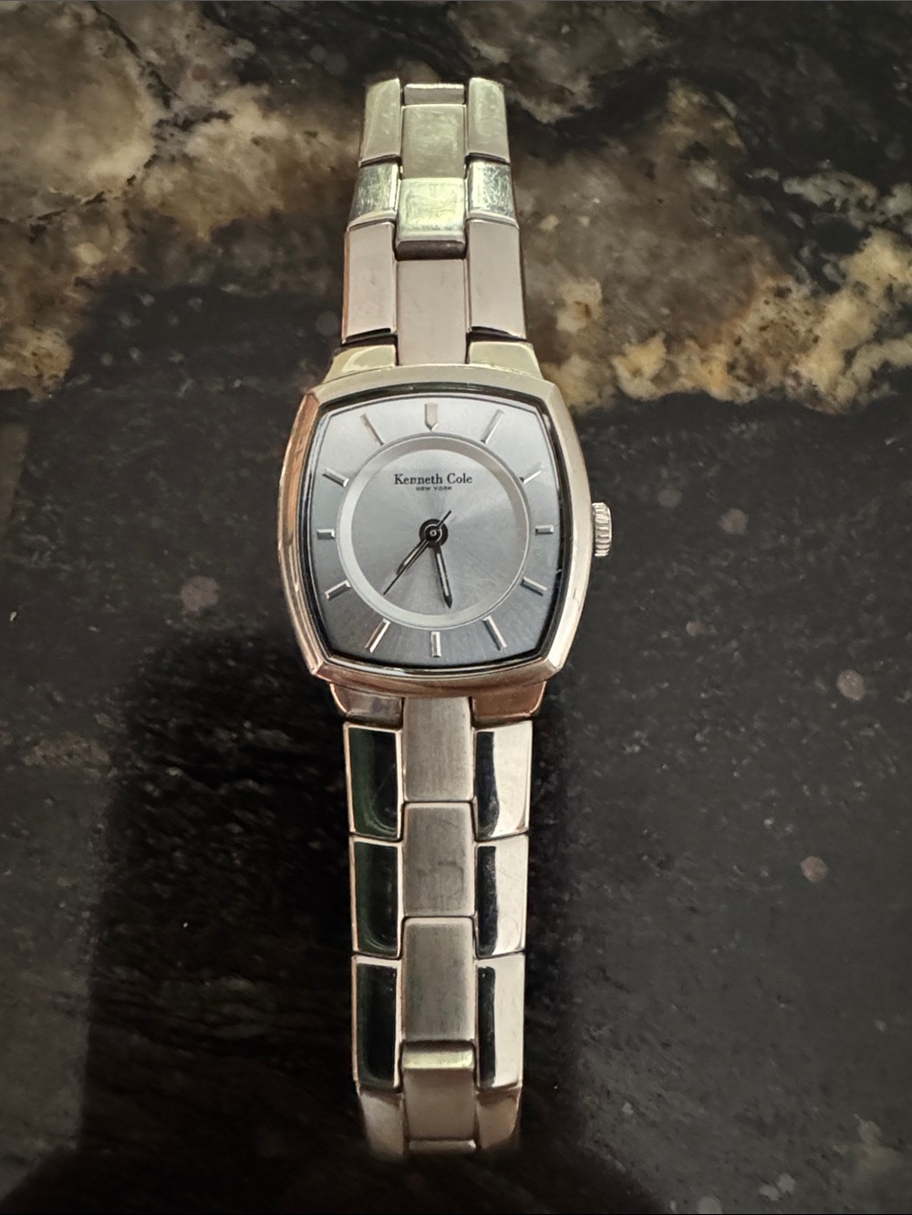 Kenneth Cole Silver-Tone Women's Link Bracelet Watch